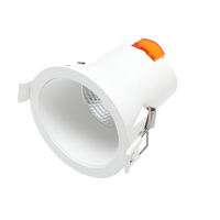 Holux  3000K CRI80 IP44 UGR<19 PC Aluminio Oficina Hotel Foco LED Empotrable