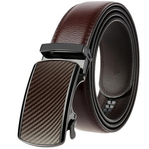 Ceinture en cuir de vache véritable unisexe sur mesure avec boucle ardillon souple et réglable pour l'ajustement de la taille internationale standard - Product Image 1