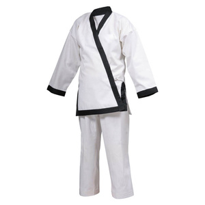 Venta al por mayor personalizado Karate Gi proveedor de fábrica uniformes de artes marciales de calidad superior suave tela traje de entrenamiento Oem Odm disponible - Product Image 6