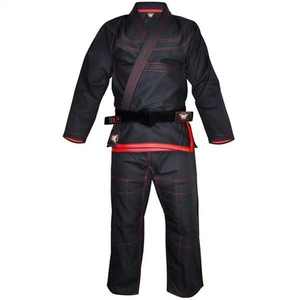 Adult Brazilian Jiu Jitsu BJJ Gi Uniform Kimono Set Training <b>Grappling</b> Suit Lightweight Fabric Judo Karate Martial Gear - Product Image 4