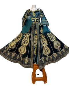2024 último Vintage Afghan Kuchi vestido hecho a mano Tribal tradicional bordado mujeres Afghan Kuchi Festival vestido Pashtun cultura - Product Image 1