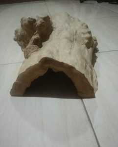 Grotte cachée en bois en gros pour terrarium de reptiles, fournitures pour animaux de compagnie décoration de la maison pour terrarium de lézard ou de serpent - Product Image 3