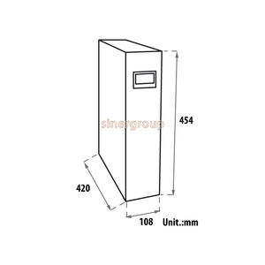 Système de filtration d'eau compact ECOTT pour sous-évier, compatible avec les filtres Everpure, microfiltration, ultrafiltration, UV et soda. - Product Image 5