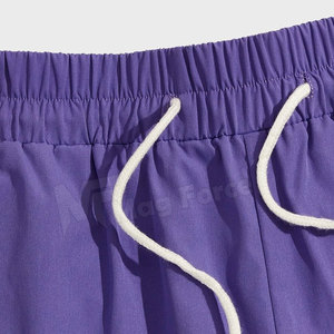 กางเกงกีฬาขาสั้นคุณภาพสูง แห้งเร็ว สำหรับผู้ชาย เล่นบาสเก็ตบอล วิ่ง ฟิตเนส กางเกงสามส่วน ป้องกันแสงสะท้อน กางเกงว่ายน้ำ รับผลิตแบบ OEM ODM - Product Image 3