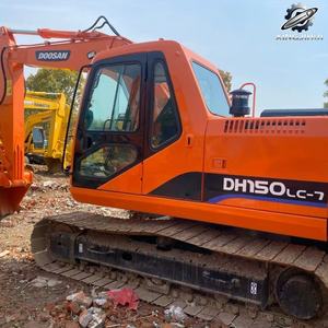 รถขุด DoosanDH150 มือสอง 14 ตัน บุ้งกี๋ 0.58 ลบ.ม. แบรนด์เกาหลีแท้ รถขุดตีนตะขาบขนาดกลาง ชั่วโมงการใช้งานต่ำ ได้รับการรับรองมาตรฐาน CE - Product Image 2