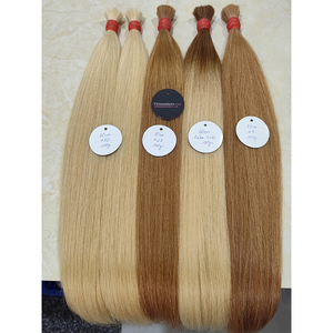 Extensiones de cabello vietnamita Remy 100% de alta calidad, trama dibujada doble, rizada y recta, 30 pulgadas de Vietnam - Product Image 6