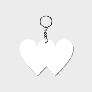 Metal <b>Blank</b> Sublimation Keychain 2025 Promotion Gift Double Sided DIY Logo Print Photo Sublimation <b>Key</b> Chain - Product Image 2