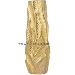 Vases à fleurs ronds en laiton et métal pour le travail de l'émail Concevoir des articles de table uniques Vases à fleurs de sol de mariage d'intérieur pour la décoration de la maison - Product Image 2