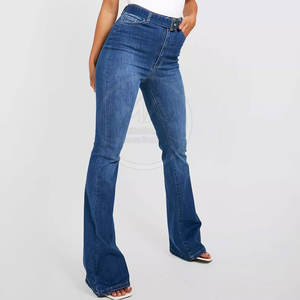 Ropa deportiva Pantalones vaqueros Uso de invierno Pantalones vaqueros de Mujer Pantalones a la venta Ropa de calle en línea Pantalones vaqueros de Mujer - Product Image 5