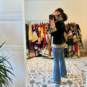 ชุดเดรสสำหรับงานปาร์ตี้และงานแต่งงานของผู้หญิงชุดเดรสสำหรับผู้หญิงทำมือปักลายแบบดั้งเดิมของอัฟกานิสถานและชุดเดรสสำหรับผู้หญิงกำหนดขนาดเอง101 - Product Image 6