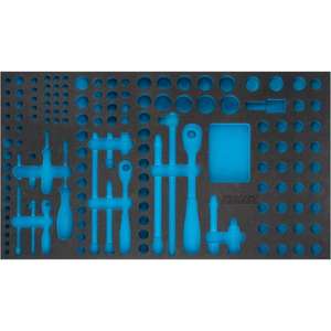 Inserto de Espuma Suave Hazet 163-481/194, Accesorio para Estuche de Herramientas de 2 Componentes - Product Image 1