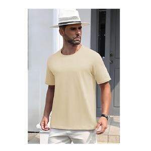 เสื้อยืดคอกลมใส่สบายขายดีประจำฤดูร้อน แฟชั่นลำลองทันสมัย แขนสั้น ผลิตจากโรงงาน ราคาถูก ไซส์ใหญ่ สำหรับผู้ชาย - Product Image 2