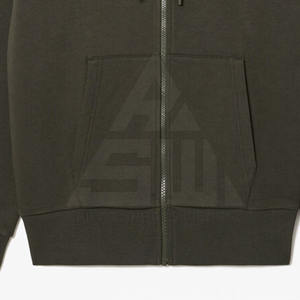 Sweat à capuche zippé décontracté en coton mélangé pour homme, coupe classique, vêtements de mode, meilleur prix - Product Image 5