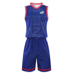 100% Polyester respirant grande taille hommes basket-ball uniforme de haute qualité sur mesure à manches courtes hiver - Product Image 1