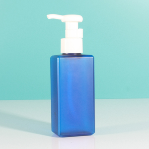 Custom Logo Blue 150ml PETG Pump bottle Lotion/Shampoo/<b>Conditioner</b> Bottle with Pump Cap for Cosmetic Packaging Pavico Vietnam - Product Image 1