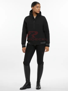 Vente en gros de veste d'équitation pour femme ultra légère tissu extensible respirant régulation thermique coupe élégante entraînement équestre - Product Image 6