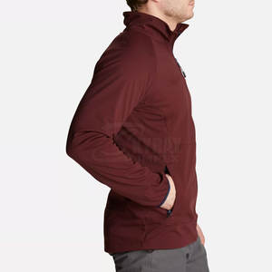 Veste Softshell pour hommes de haute qualité tissu Durable col imperméable et coupe-vent Style de travail meilleure vente pour l'hiver - Product Image 4