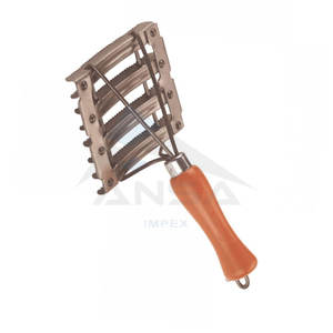 Professional Veterinary Curry Comb Heavy Duty Animal <b>Grooming</b> Tool <b>for</b> <b>Horses</b>, Cattle Large Pets Designed Shedding Cleaning - Product Image 6