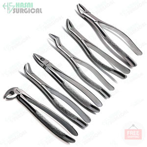 Juego de Instrumentos Dentales de Acero Inoxidable de Primera Calidad para Extracción Dental Manual, Uso en Adultos, con Certificación CE - Product Image 5