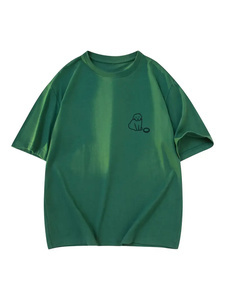 Camiseta de algodón 2024 para hombre superventas al por mayor 100% con existencias de manga corta, ropa a granel, fardo de ropa mixta, ropa usada - Product Image 6