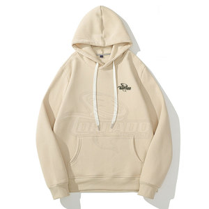 Sweats à capuche surdimensionnés de couleur personnalisée et respirants à séchage rapide pour hommes design de poche nouveauté tenue de plein air décontractée pour l'hiver solide - Product Image 1