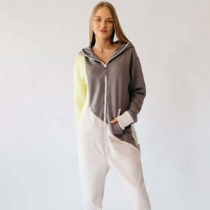 ชุดวันซี่ขนแกะสำหรับผู้หญิงทันสมัยและใส่สบายเหมาะสำหรับใส่นอนและสวมใส่ในชีวิตประจำวัน - Product Image 1