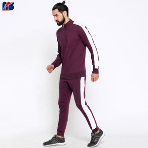 Vente en gros de survêtements d'entraînement unis personnalisés survêtement de haute qualité Streetwear jogging pour hommes étiquette personnalisée conception - Product Image 3