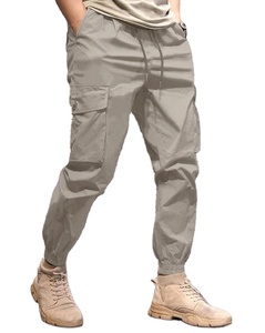 Street Wear Midweight Canvas Casual Men's Cargo Pantalones Transpirable Secado rápido Impermeable Lavado Suave - Product Image 1