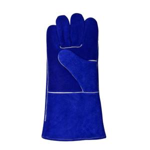 Guantes de Soldadura Tig OEM de la Mejor Calidad, Cuero Vacuno de Alta Gama, Ignífugos, Resistentes al Calor y a los Cortes, 14 Pulgadas, Personalizables - Product Image 5
