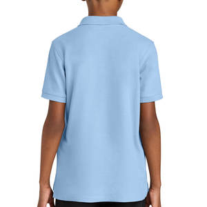 Nouveau Style Respirant Personnalisé Coton Jeunes Polo À Manches Courtes Slim-Fit Coton Piqué Marron Couleur Jeunes Taille Polos - Product Image 6