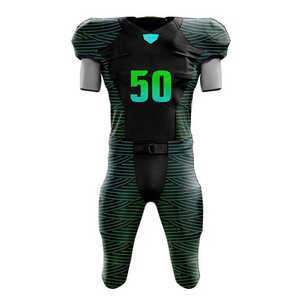 Vente en gros pas cher uniforme de football américain brodé pour hommes, uniforme de rugby pour toutes les équipes, expédition de haute qualité - Product Image 5