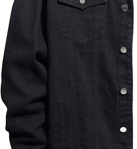 Venta al por mayor Vintage Street Style Hombres & Mujeres Slim Fit Denim Jacket Casual Daily prendas de vestir exteriores con pedidos del OEM - Product Image 2