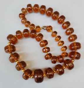 Collier en perles d'artisanat en résine d'ange, de haute qualité, personnalisé, poli, magnifique, accessoire de mode artisanal de luxe pour femmes - Product Image 6