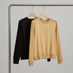 เสื้อสเวตเตอร์ไหมพรมคอเต่า แขนยาว ทรงหลวม สไตล์ลำลอง สำหรับผู้หญิง คุณภาพดีที่สุด ผลิตจากผ้าฝ้าย 100% รับสกรีนโลโก้ตามแบบ สำหรับฤดูหนาว - Product Image 4