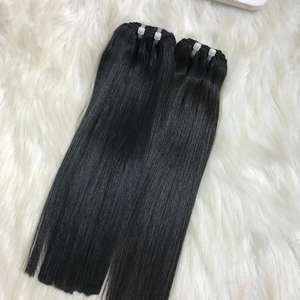 Extensiones de cabello humano virgen crudo de alta calidad Worldnewhair Proveedor de paquetes de cabello humano alineados con cutícula recta - Product Image 5