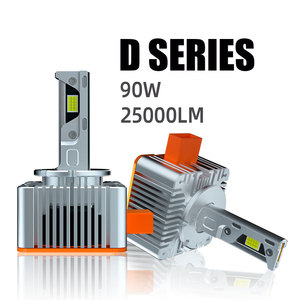 Tres tubos de cobre Bombillas de luz para automóvil Serie <span class=keywords><strong>D</strong></span> D1S D2S D3S D4S D5S D8S Faros delanteros LED universales para automóvil - Product Image 2