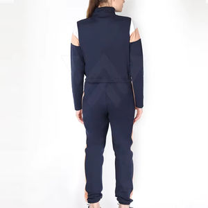 Conjunto Deportivo de Moda para Mujer, Diseño de Tendencia, con Capucha, Informal, Grueso, Lavado Ácido, Estampado, Talla Grande, 2 Piezas - Product Image 4