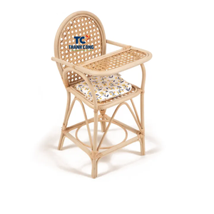 Venta al por mayor precio barato sillas de bebé de ratán natural hecho a mano SILLA DE FÁBRICA DE Vietnam tamaño personalizable - Product Image 1