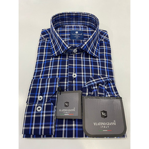 Camisa de Algodón Entallada y Elegante para Hombre, Hecha en Turquía, Calidad Premium, Manga Larga, Varias Tallas - Product Image 4