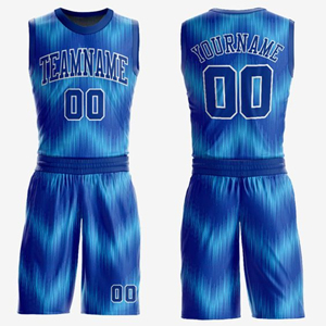 Vêtements de basketball unisexes personnalisés en gros, respirants, à séchage rapide, sans manches, en polyester, ensembles de vêtements de sport, impression par sublimation, uniformes - Product Image 2