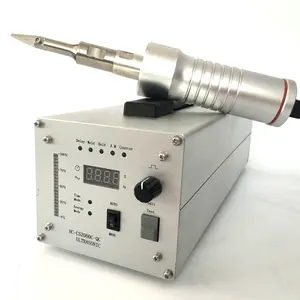 30 khz portátil Ultra-sônica máquina de corte de tecido não tecido