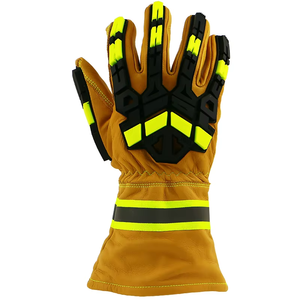 ถุงมือกันบาดระดับ 5 สำหรับช่าง ถุงมือป้องกันแรงกระแทก TPR สำหรับงานหนัก - Product Image 2