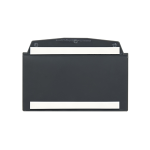 Taschina autoadesiva con 2 strisce adesive 1/3 DIN A4, Grigio scuro, 10 pz. / Confezione.- 2SDSK/1310-06 - Product Image 2