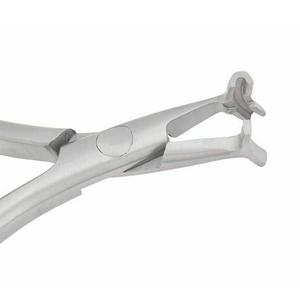 Pince à cintrer les extrémités distales dentaires NiTi Bender Forceps Hammerhead Arc Wire Cinch Back Plier Dentelé Tips Dental Students - Product Image 2