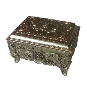 Cajas de Joyería de Metal de Lujo Opulentas, Almacenamiento Elegante de Latón para Su Colección - Product Image 4