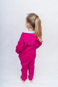 Hauts personnalisés survêtement pantalons longs tenue ensemble 2 pièces nouveau-né bébé bambin survêtements garçons ensemble rose bébé survêtement vêtements - Product Image 6