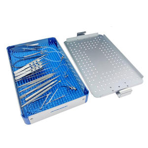 Juego de instrumentos de cirugía ocular oftálmica, 21 Uds., Kit de cirugía de cataratas de acero inoxidable, herramientas quirúrgicas de esterilización a alta temperatura - Product Image 3