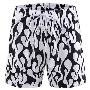 Pantalones cortos de baloncesto en blanco de algodón liso personalizados/pantalones cortos de baloncesto hechos con material completamente transpirable - Product Image 2