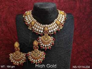 ชุดสร้อยคอ Kemp หินชุบทองสูงจากนักออกแบบสไตล์แฟนซี - Product Image 3