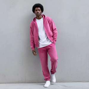 Conjunto Deportivo de Invierno Personalizado de Alta Calidad con Sudadera con Capucha y Pantalones Holgados de Forro Polar - Product Image 2